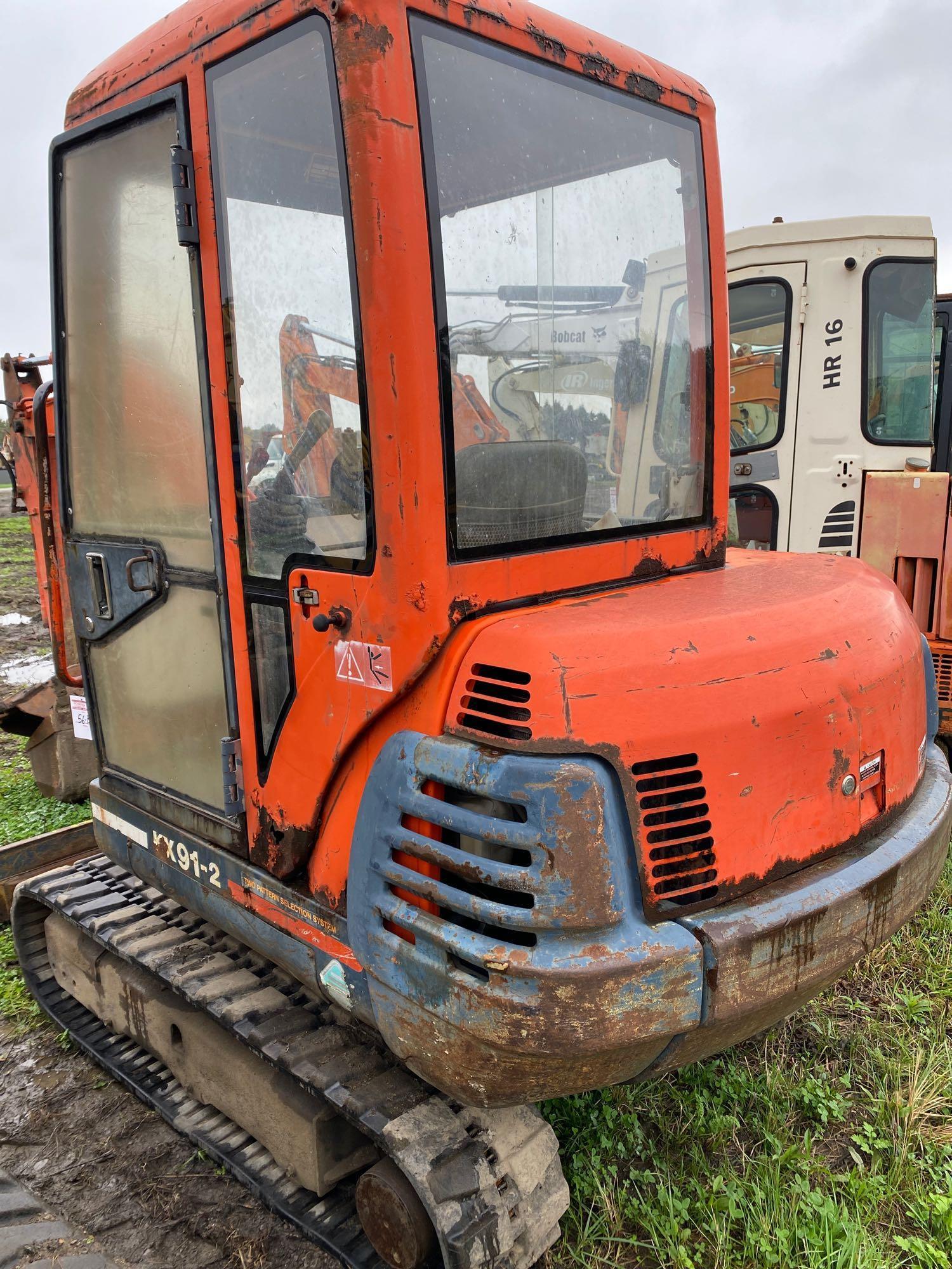 Kubota KX91-2 Mini Excavator