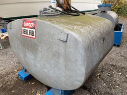 Diesel Fuel Yard Tank w/ GasBoy 110v Pump