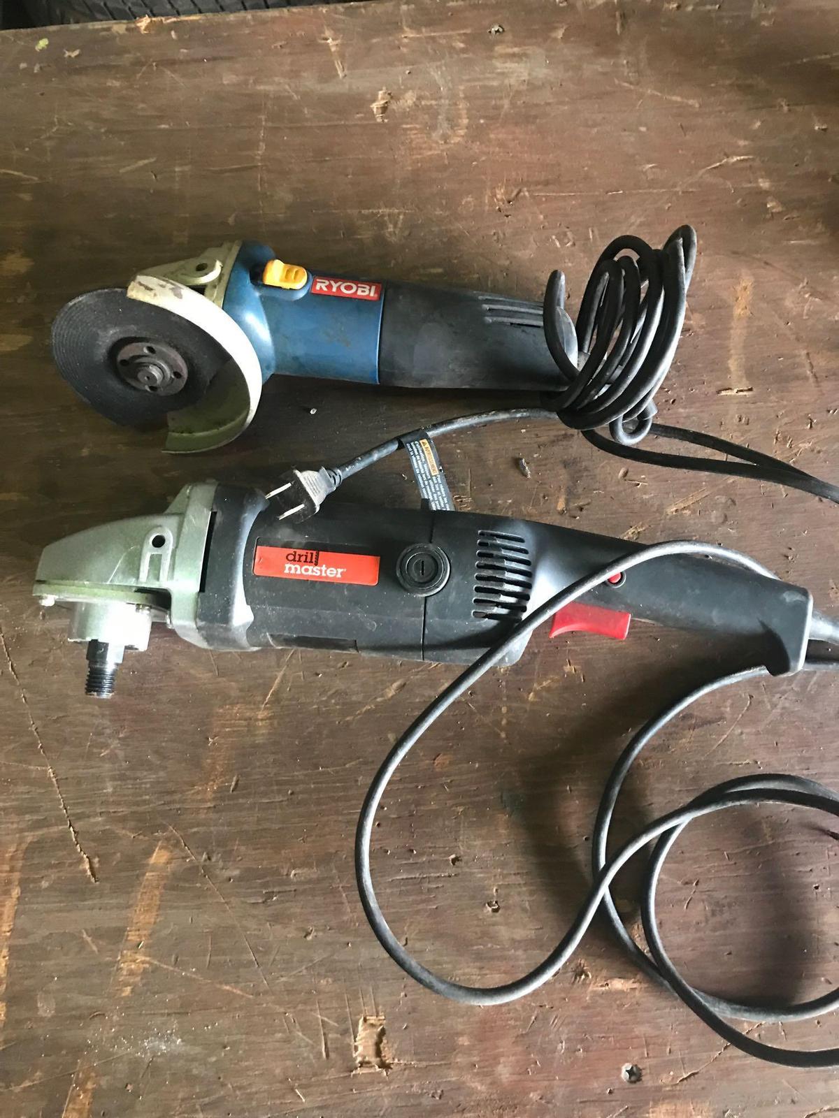 Ryobi 4.5in. Grinder And Drill Master 7in Polisher/Sander