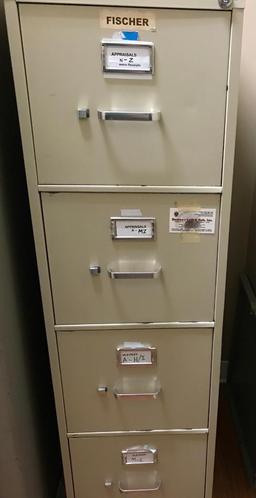HON Four Drawer File Cabinet
