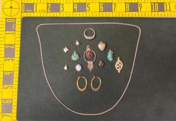 Assorted Lot of .925 Sterling Silver Jewelry