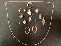 Assorted Lot of .925 Sterling Silver Jewelry