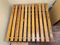 Slatted Wood Rack