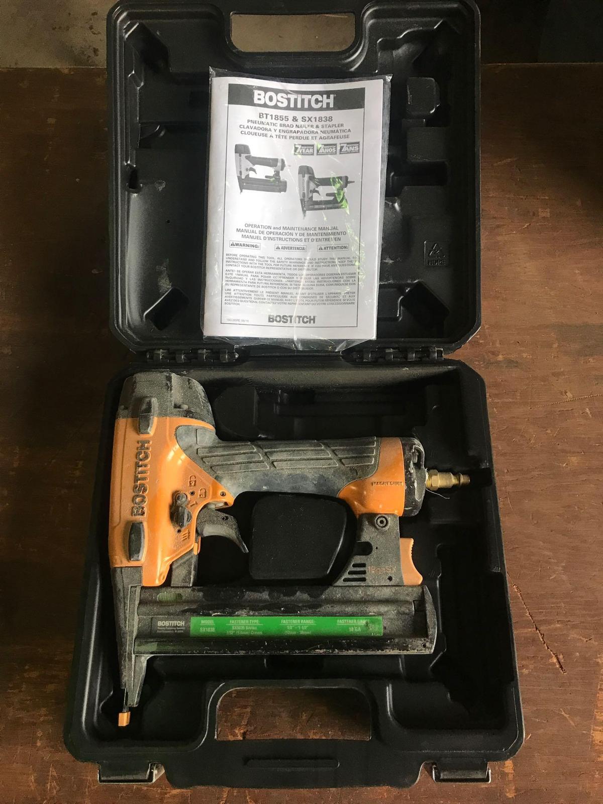 BOSTITCH 18GA BRAD NAILER IN CASE