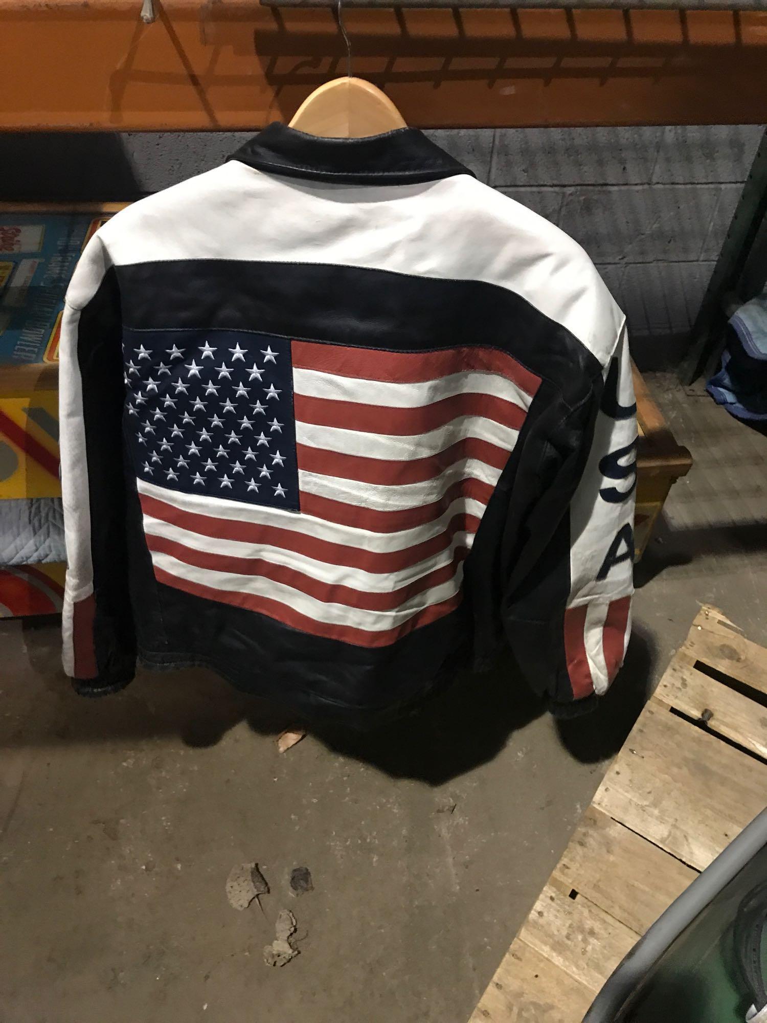 Leather USA Jacket size 2XL