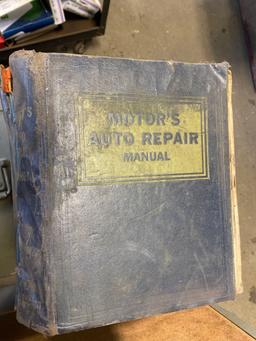 (8) 1950?s-1970?s Motors Auto Repair Manuals w/ Willys Trucks (1943)