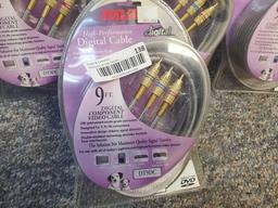 RCA 9' Digital Video Cables