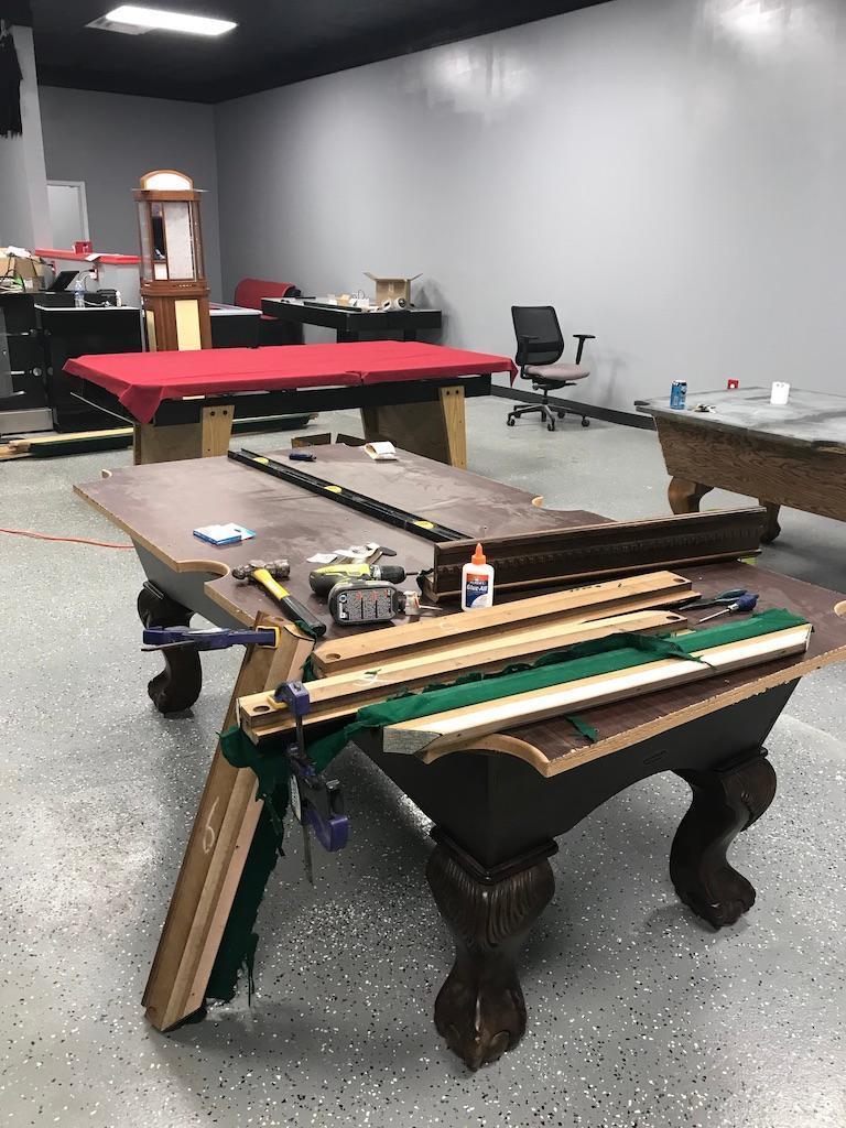 8 Foot Pool Table