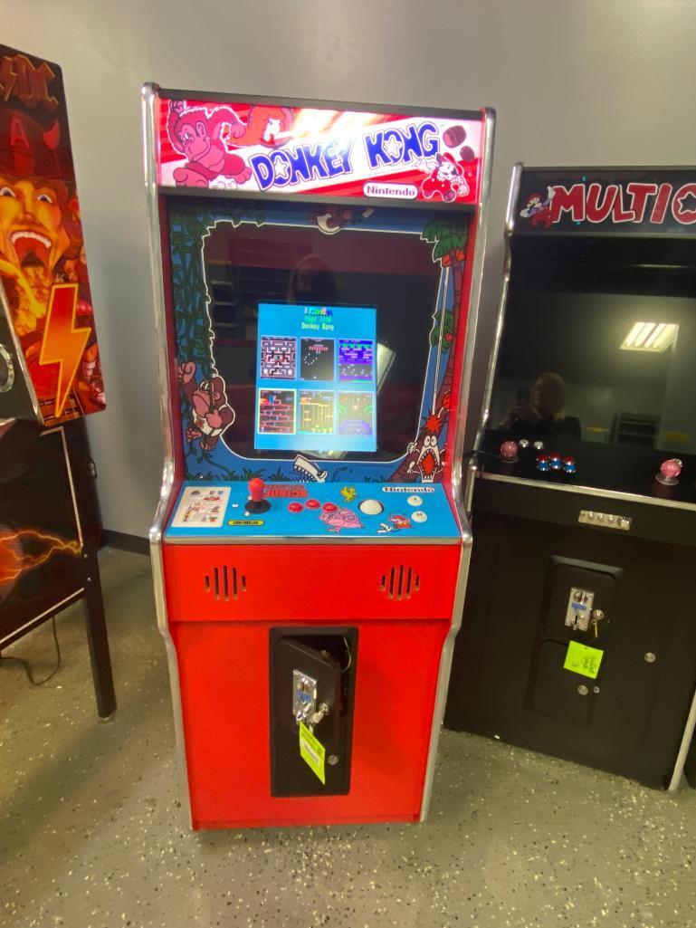 DONKEY KONG Themed MultiCade 60 in 1 CLASSIC Arcade Stand-Up Video Game