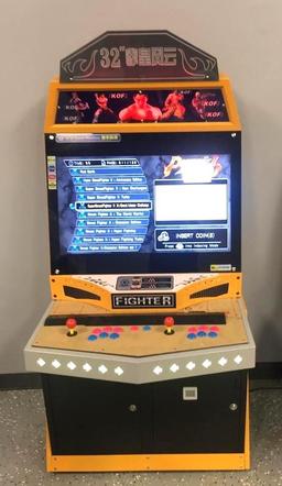 32" Screen New and Unique Fighter Stand Up & Table Top Arcade Game
