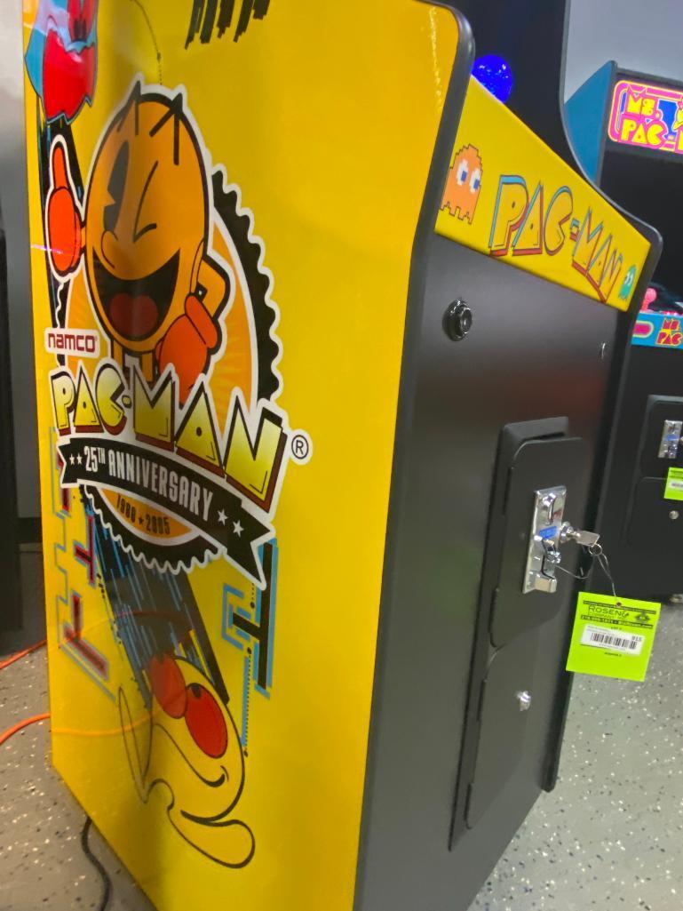 25th Anniversary Edition Themed Pac-Man Arcade Game - Includes 60 Games!