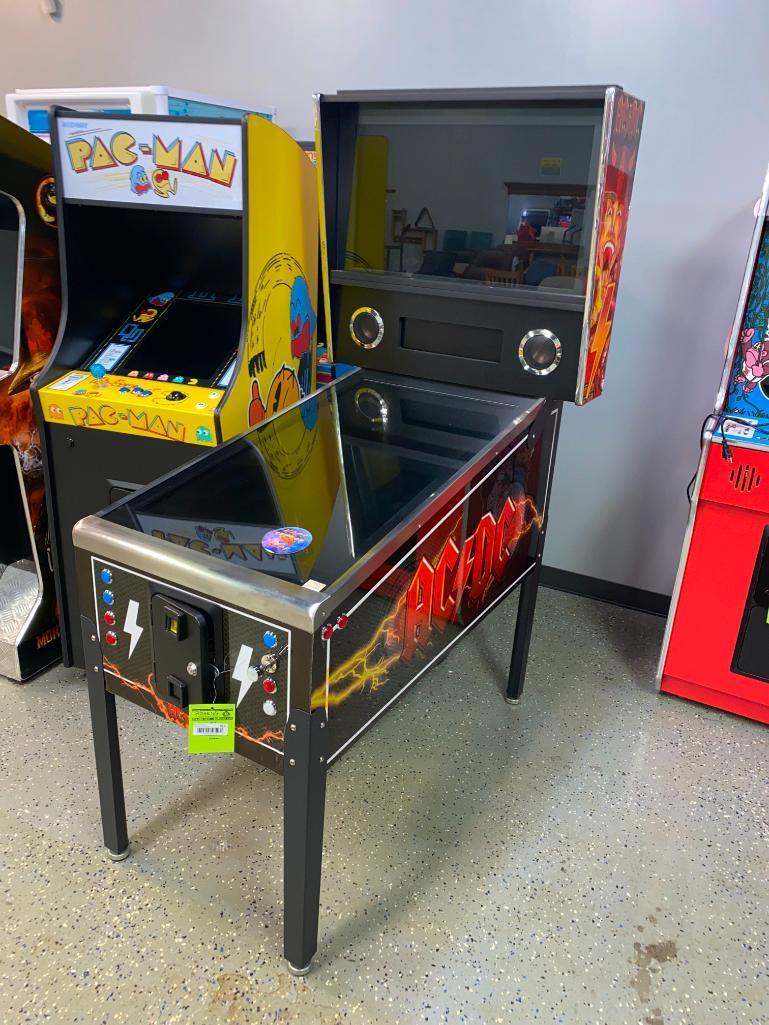 AC/DC Themed Pinball Machine