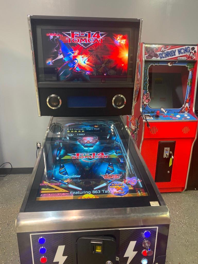 AC/DC Themed Pinball Machine