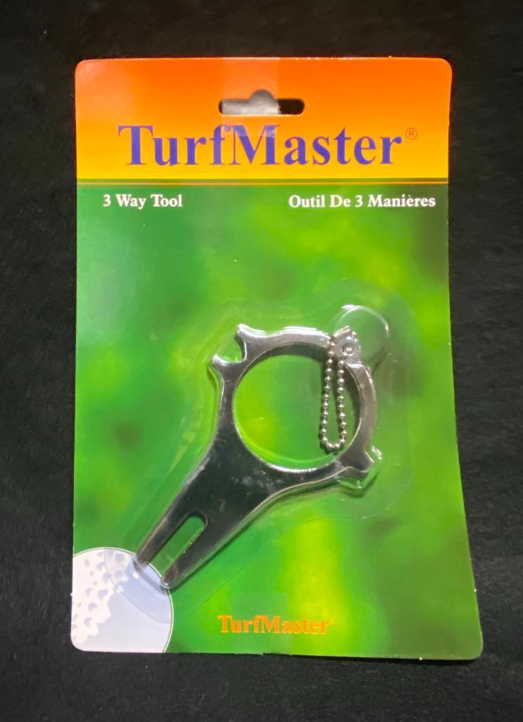 TurfMaster 3-Way Golf Tool