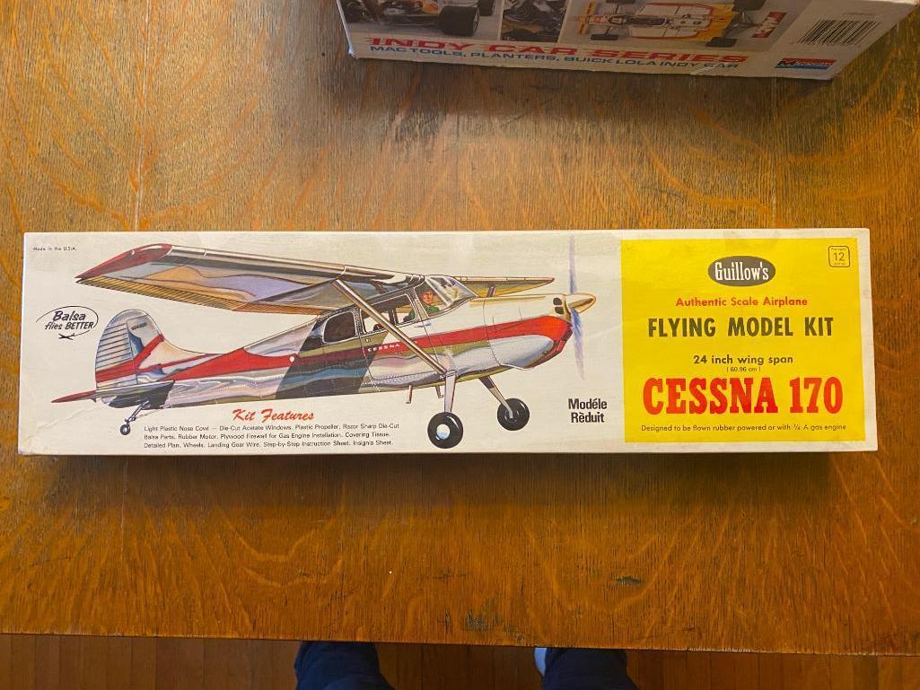 Collector Car and Plane Toy Models and Giant Glider