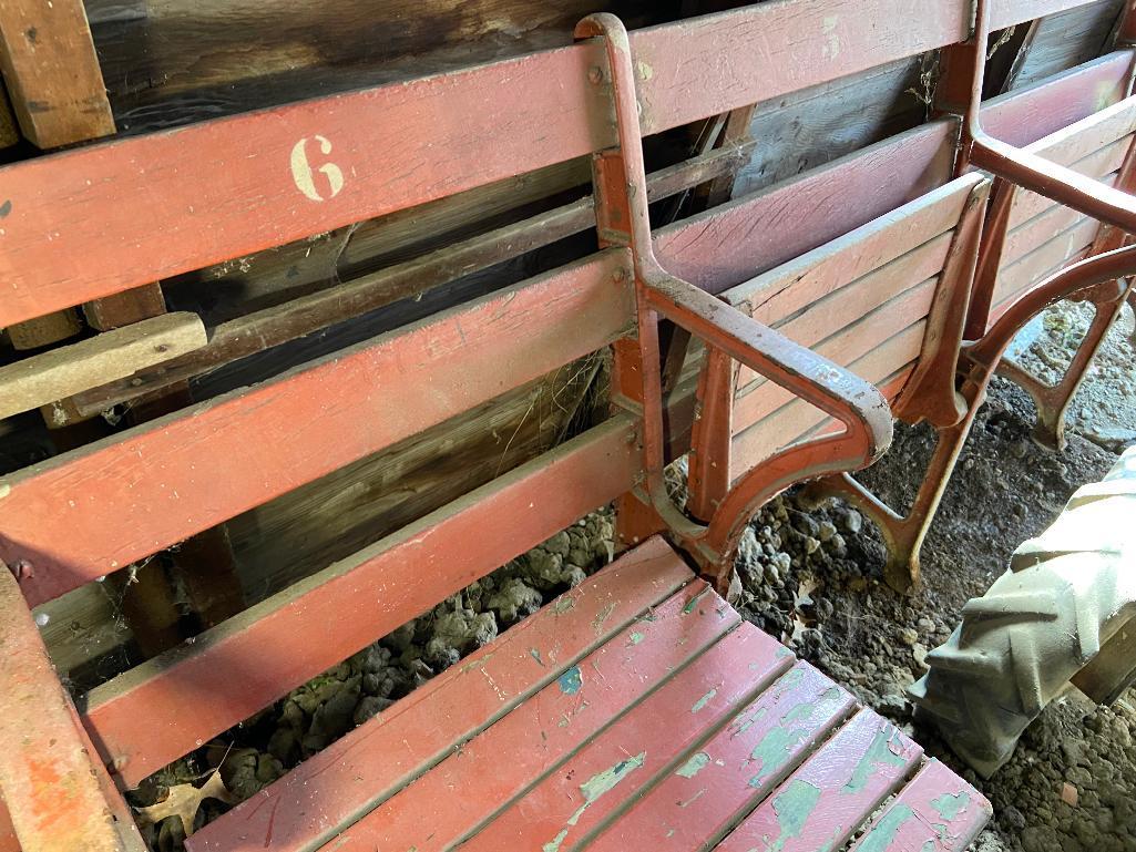 Vintage Browns Stadium Chairs