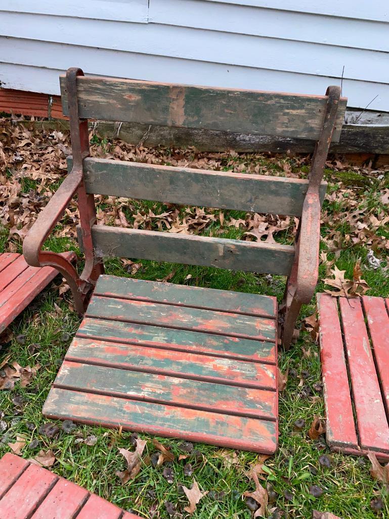 Vintage Stadium Chairs