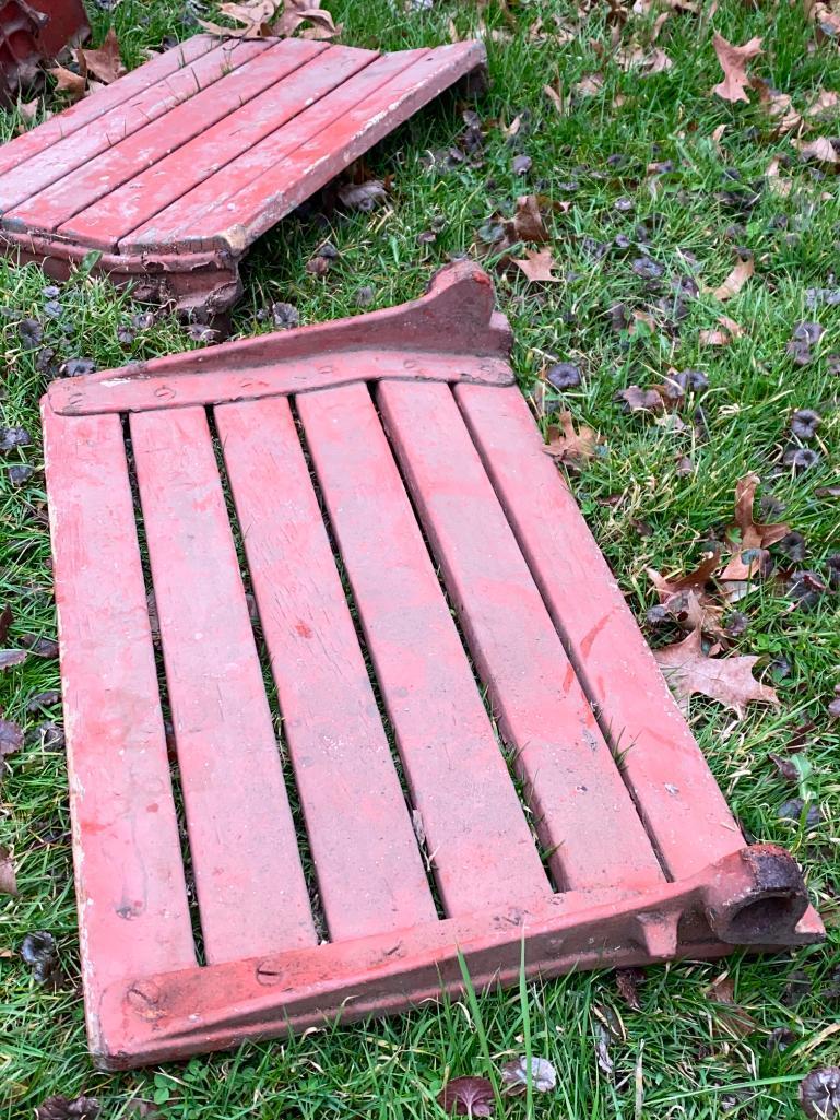 Vintage Stadium Chairs