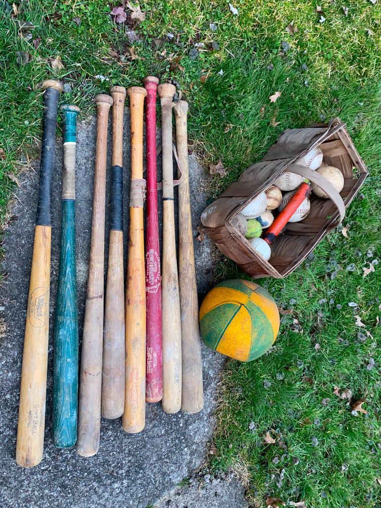 Baseball Bats and Balls