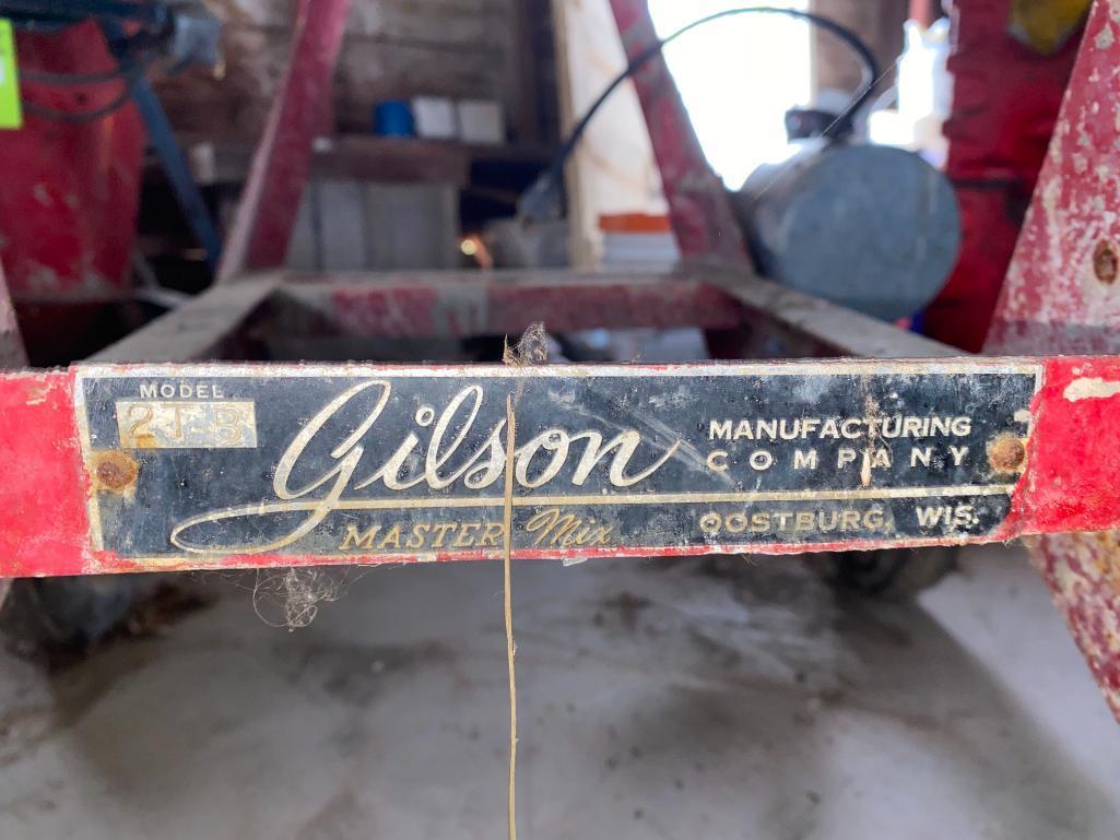 Gilson Manufacturing Cement Mixer