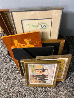 Picture Frames Medium and Small with Art