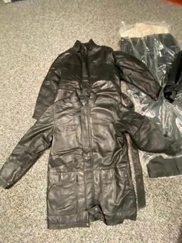 Jos A. Banks and Wilson Leather Coats