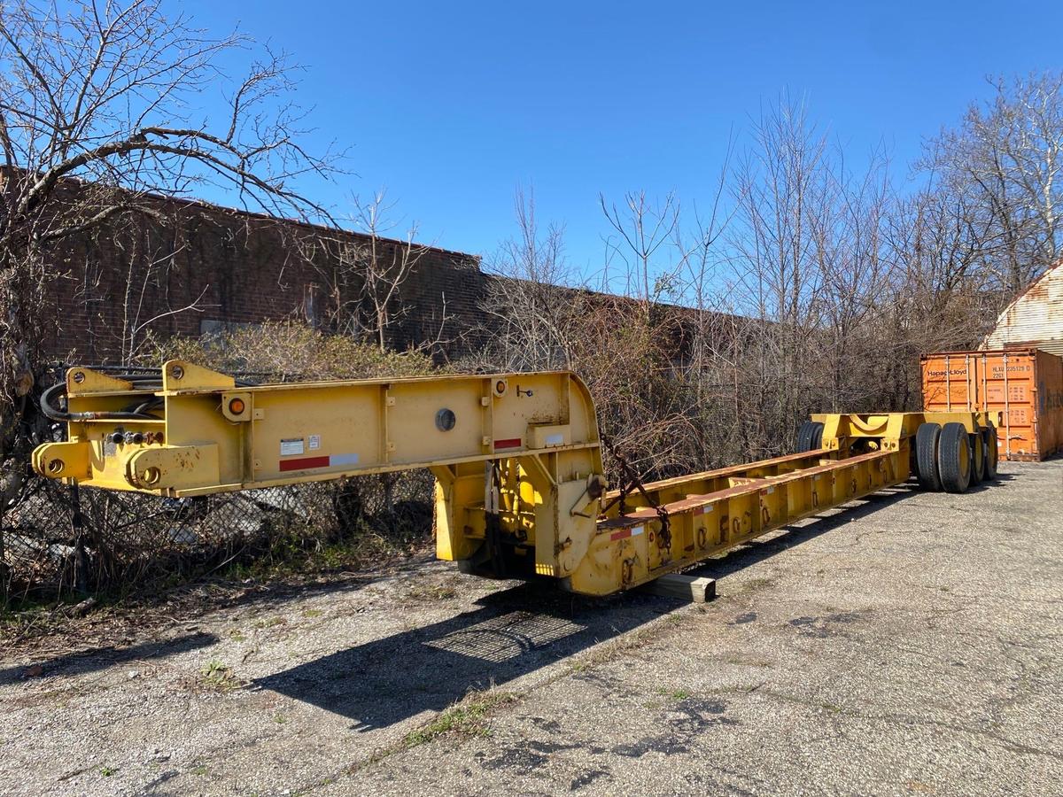 Rogers 55 ton (26ft well) Tri-Axle Beam Trailer