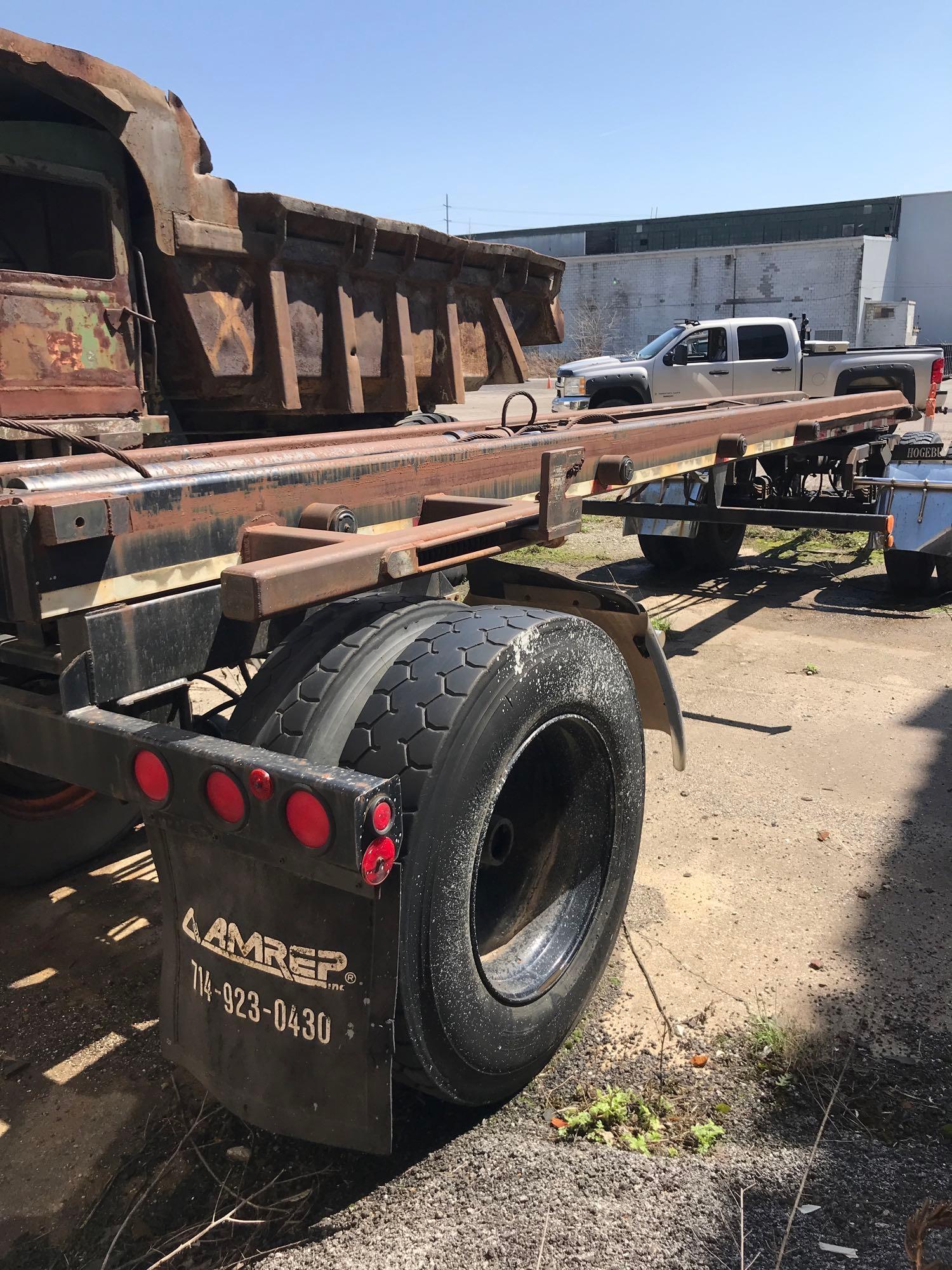 1993 Amrep Co. Model AMTTR-24, 24ft Rolloff Tote Trailer