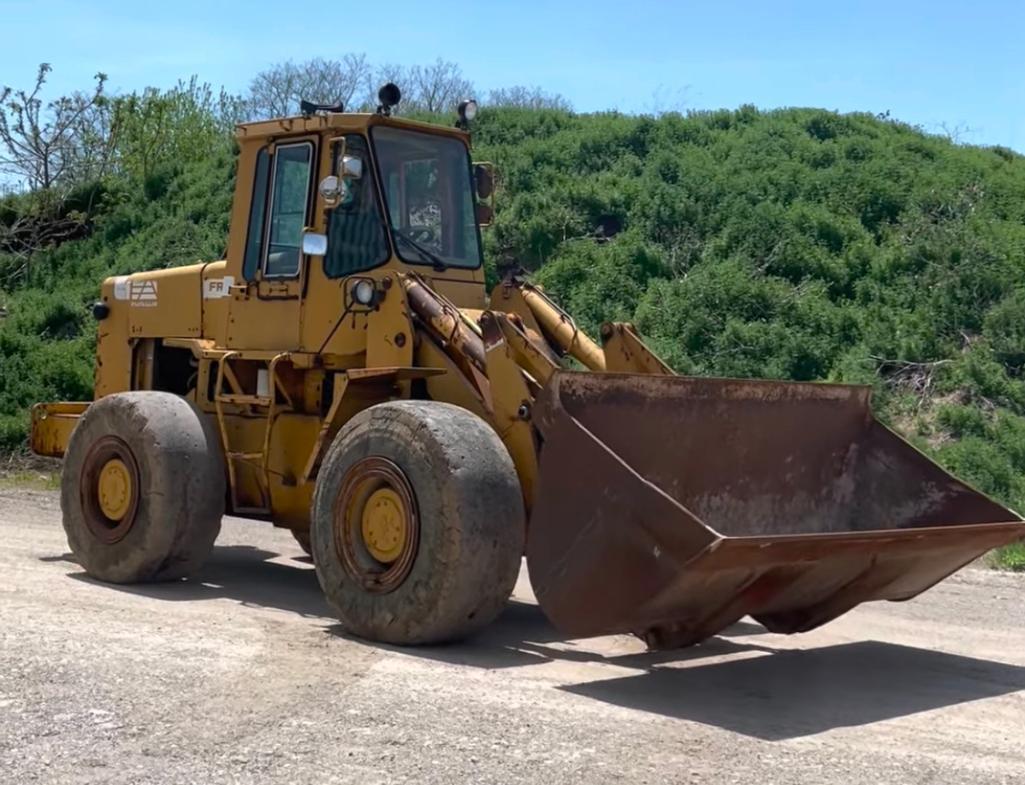 Fiat Allis FR15B Solid Tire Articulating Wheel Loader