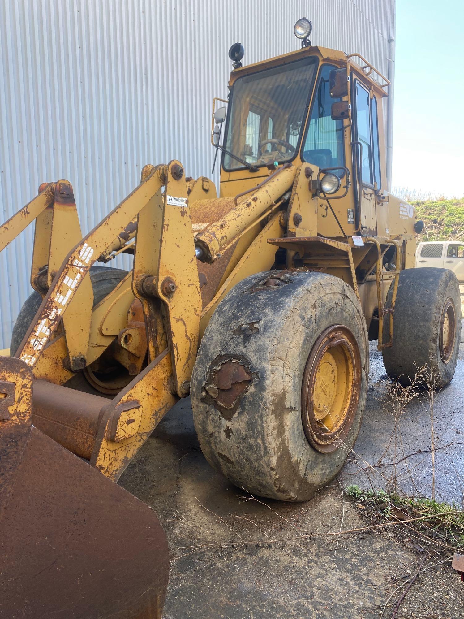 Fiat Allis FR15B Solid Tire Articulating Wheel Loader