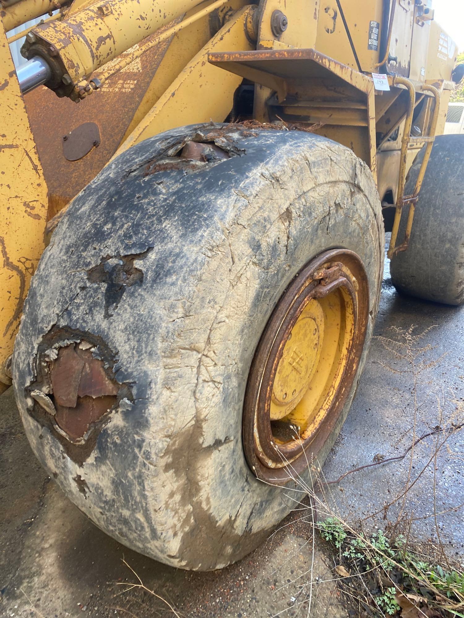 Fiat Allis FR15B Solid Tire Articulating Wheel Loader