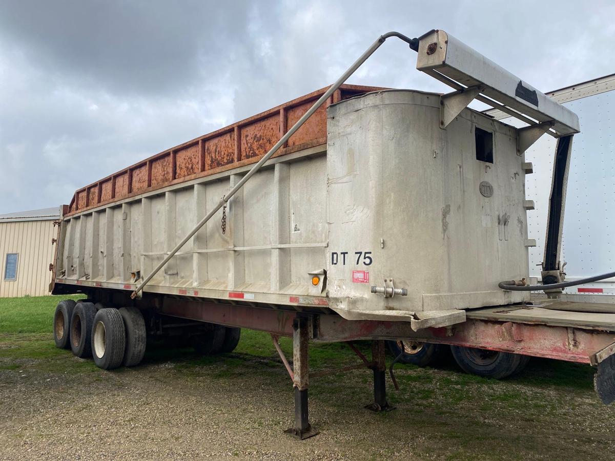 City Trailer Co 30ft Tri-Axle Aluminum Dump Trailer