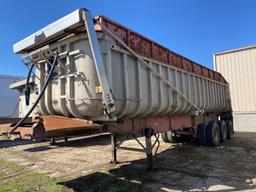 30ft Tri-Axle Aluminum Dump Trailer