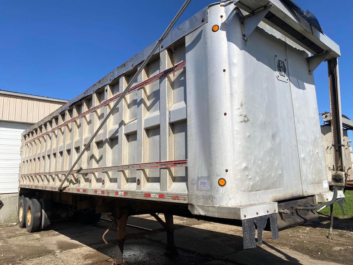 R/S Trailer Co 35ft Aluminum Tandem Dump Trailer