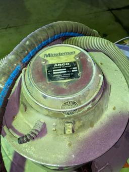 ARCO MinuteMan Industrial Shop Vac #390-55 w/ Steel Cecor Tank