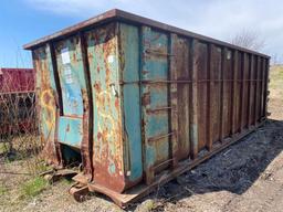 Thompson Fabricating Inc Steel 30 Yard Rolloff Container