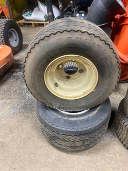 Set of (2) Rear Mower/Golfcart Wheels