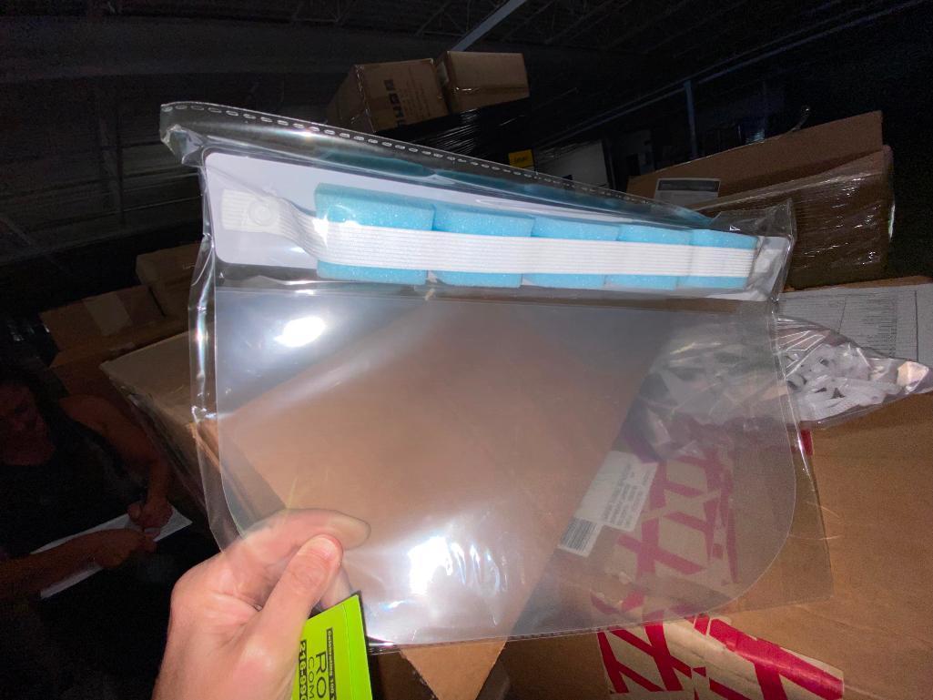 Pallet of INTCO Anti-Fog Face Protectors