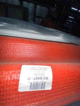 Pallet of Corrugated Roofing and Insulation Panels