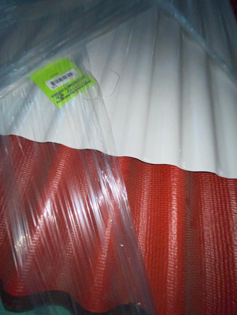 Pallet of Corrugated Roofing and Insulation Panels
