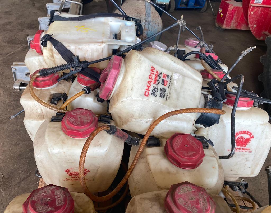 Pallet of Sprayers