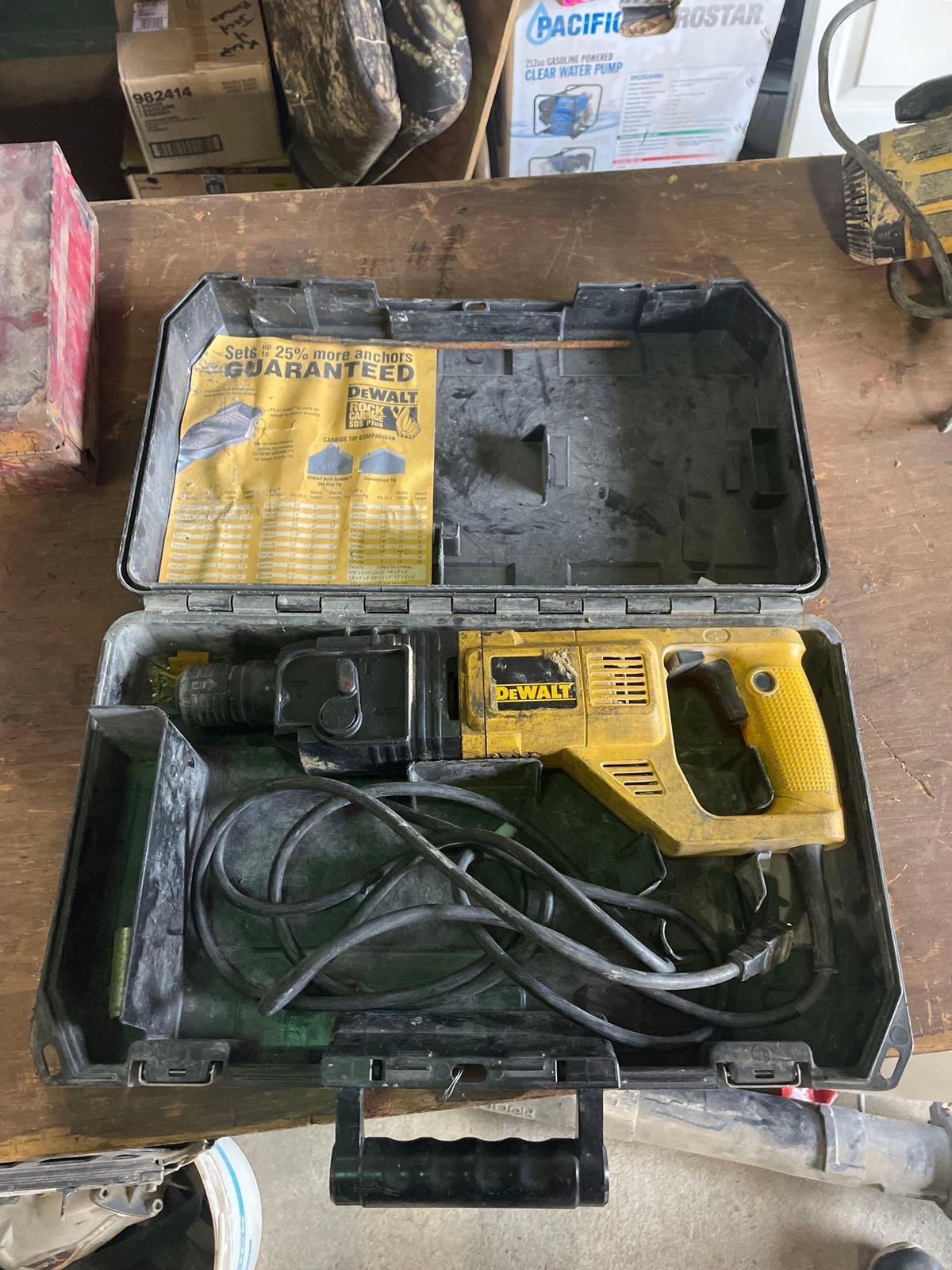 Dewalt Hammer Drill with Case