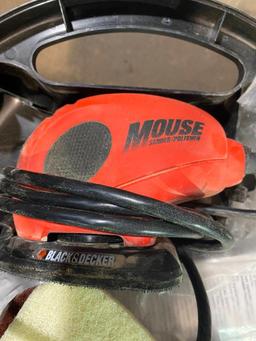 Black & Decker Mouse Sander / Polisher with Case