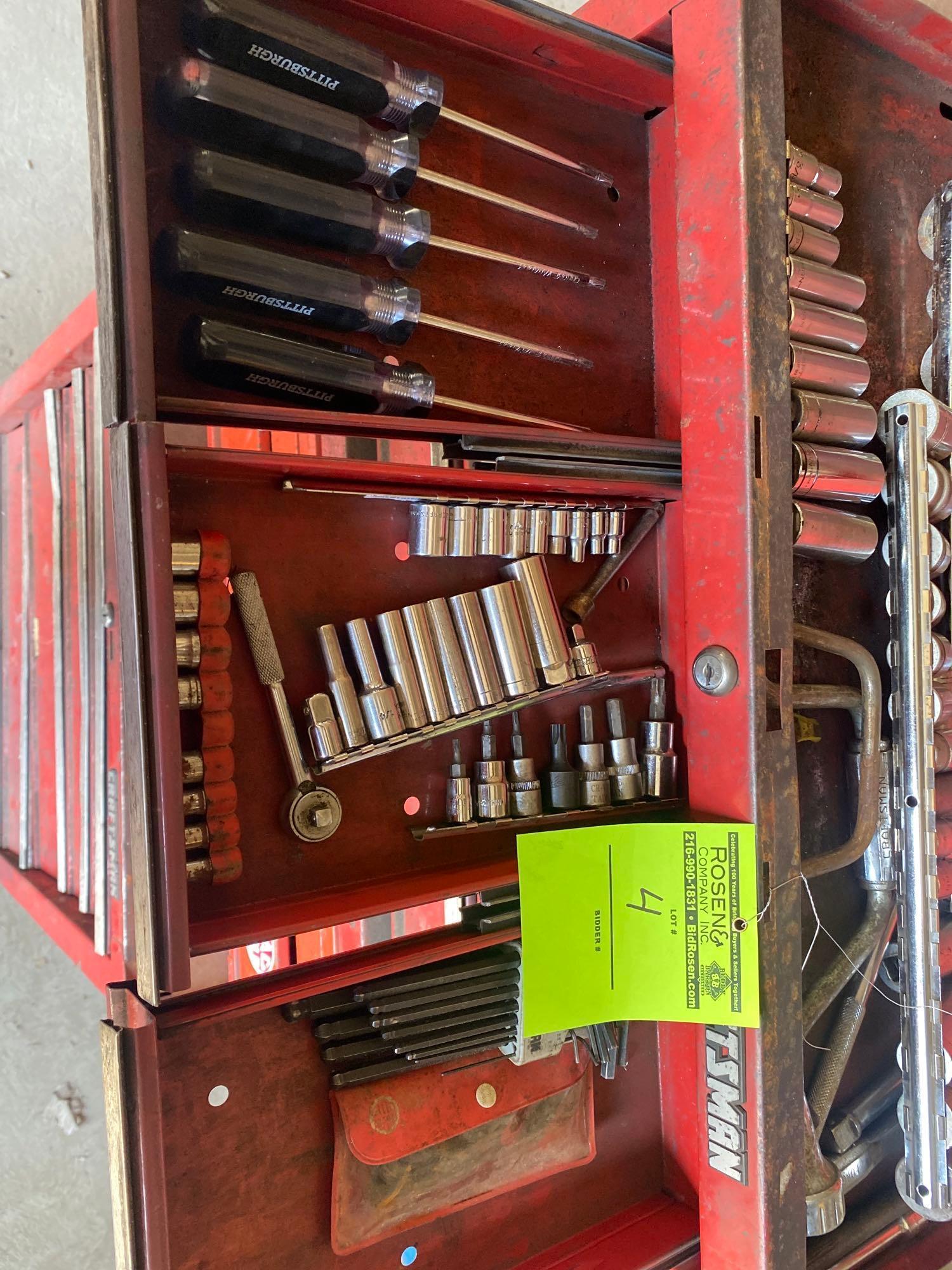 Loaded Craftsman Toolbox. See pics!