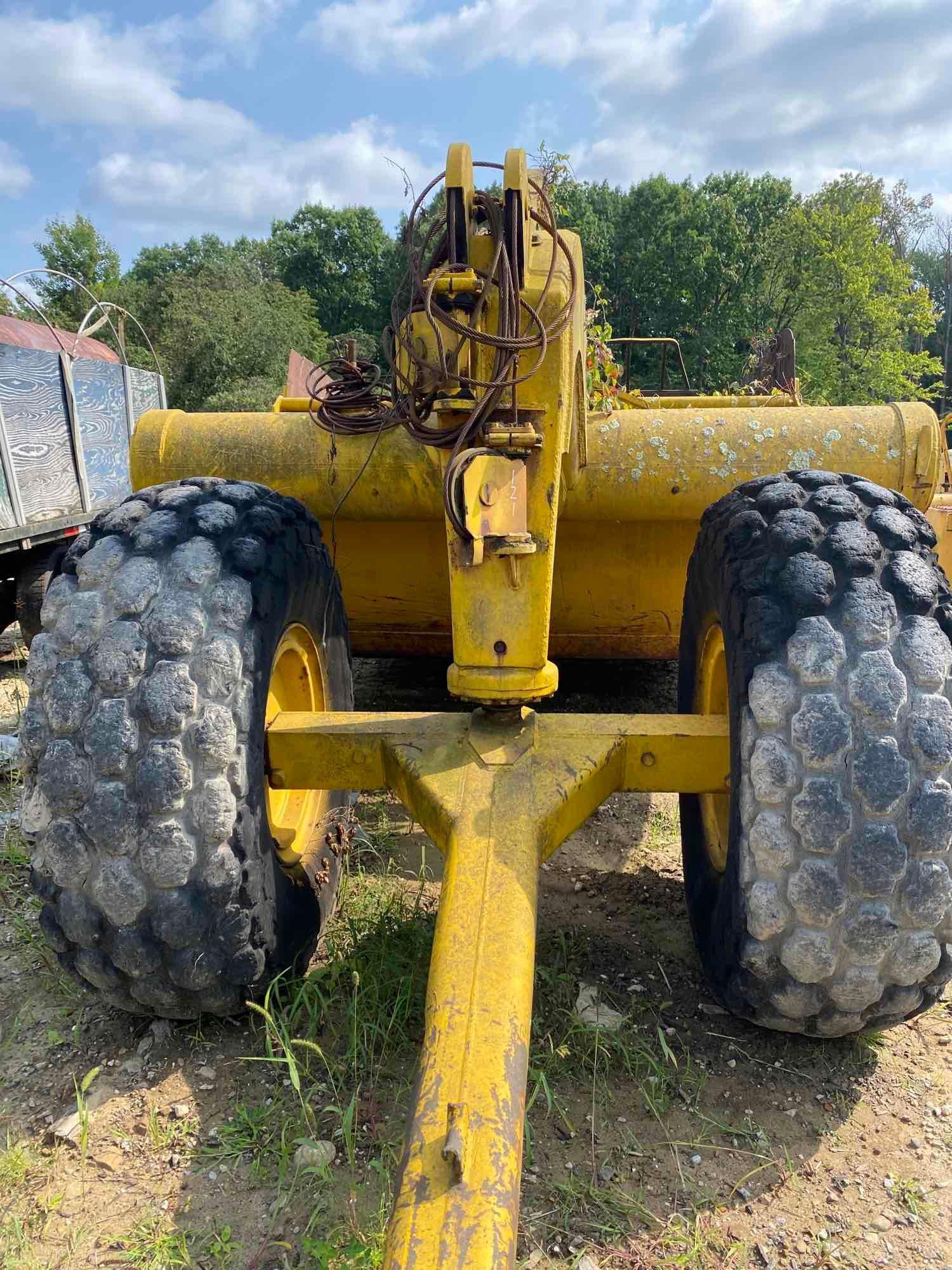 Caterpillar Tow Behind Cable Driven Pan