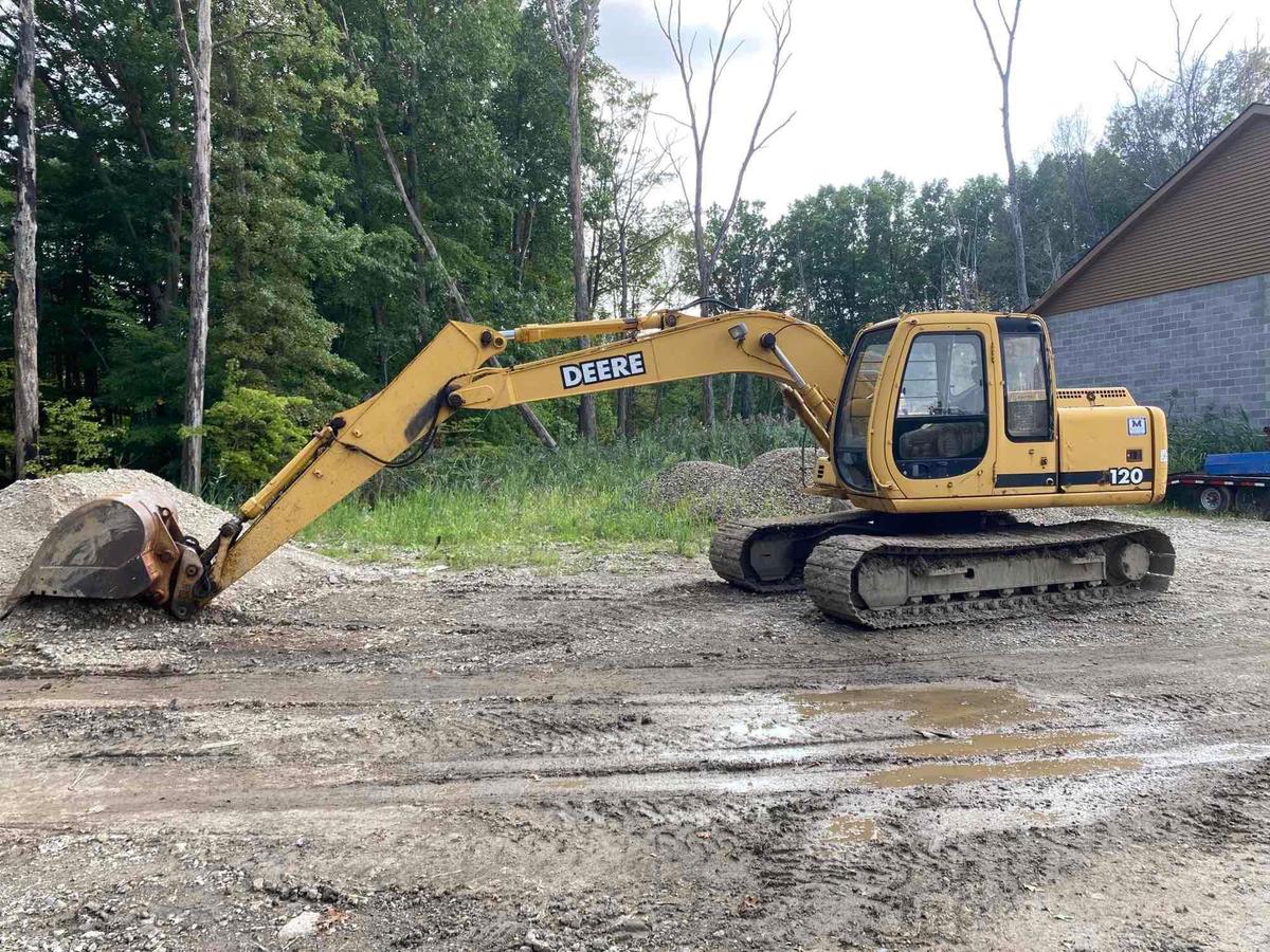 John Deere 120 Excavator