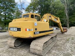 John Deere 120 Excavator