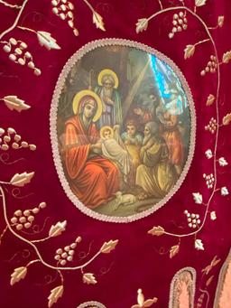 Embroidered Orthodox Processional Panels