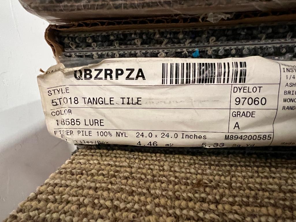 Pallet of Carpet Tiles - See Pictures for Colors and Styles