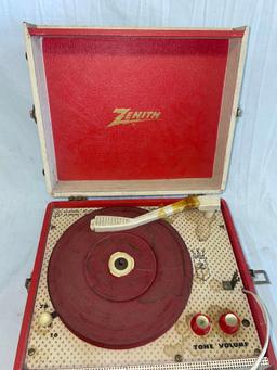 Vintage Zenith Record Player